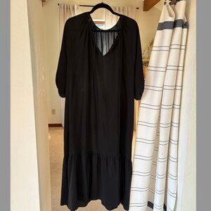 Matta Lucilla Dress Black Silk Size Small